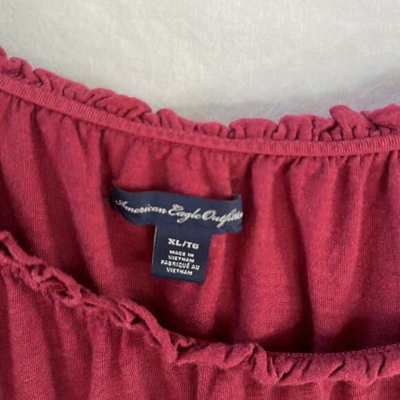 American Eagle Outfitters flutter sleeve top - Picture 5 of 5